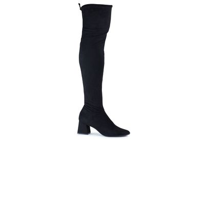 Bota Over Knee Feminina Bebecê Salto Bloco Strech