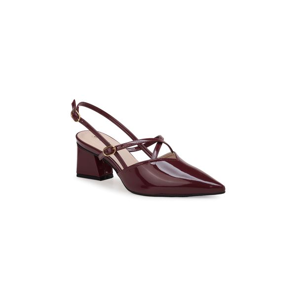 Scarpin Bebecê Semi Aberto Sofisticado