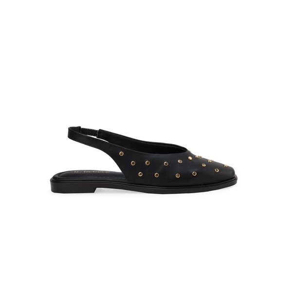 Sapatilha Slingback Bebecê com Tachas
