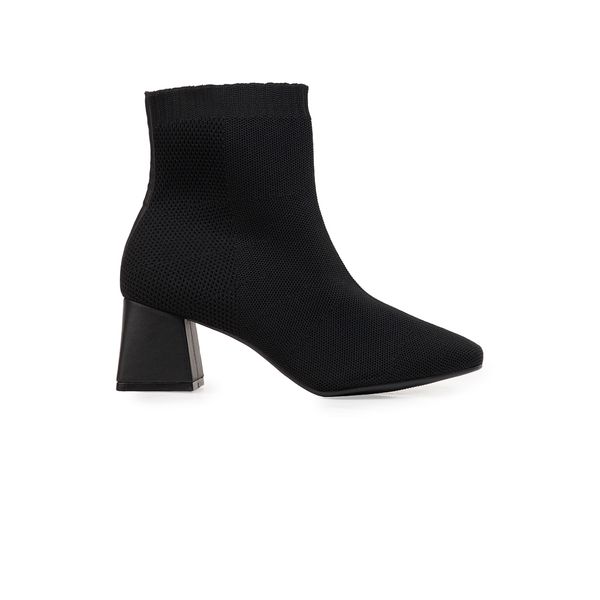 Bota Feminina Bebecê Knit Block
