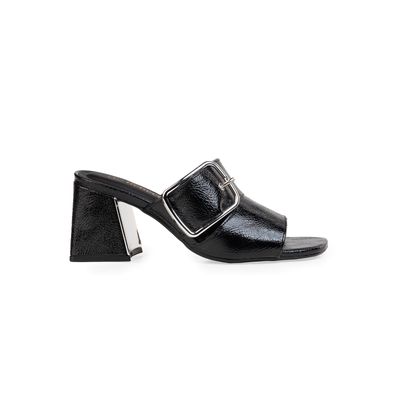 Tamanco Bebecê com Maxi Fivela de Metal
