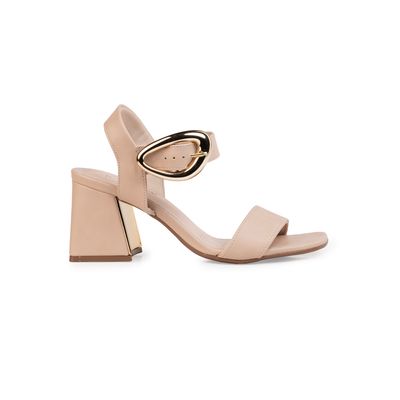 Sandália Bebecê com Maxi Fivela Geométrica