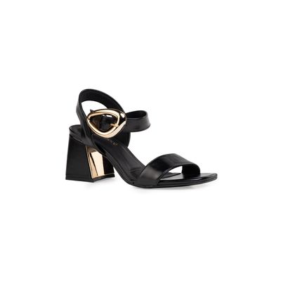 Sandália Bebecê com Maxi Fivela Geométrica