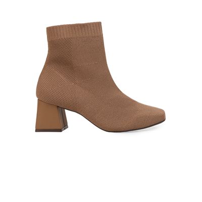 Bota Feminina Bebecê Knit Block