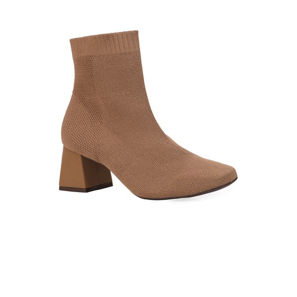 Bota Feminina Bebecê Knit Block