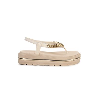Sandália Flatform Bebecê com Corrente