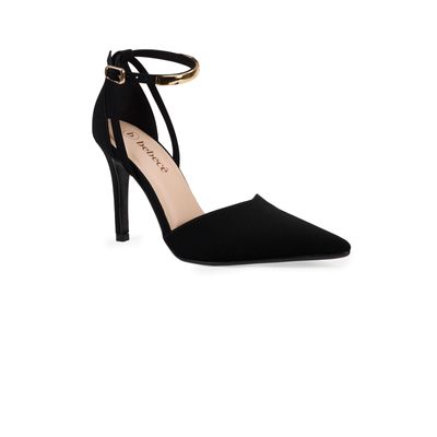 Scarpin Bebecê de Salto Alto com Tiras Cruzadas no Tornozelo