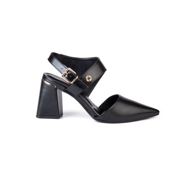 Scarpin Bebecê Semi Aberto Assimétrico